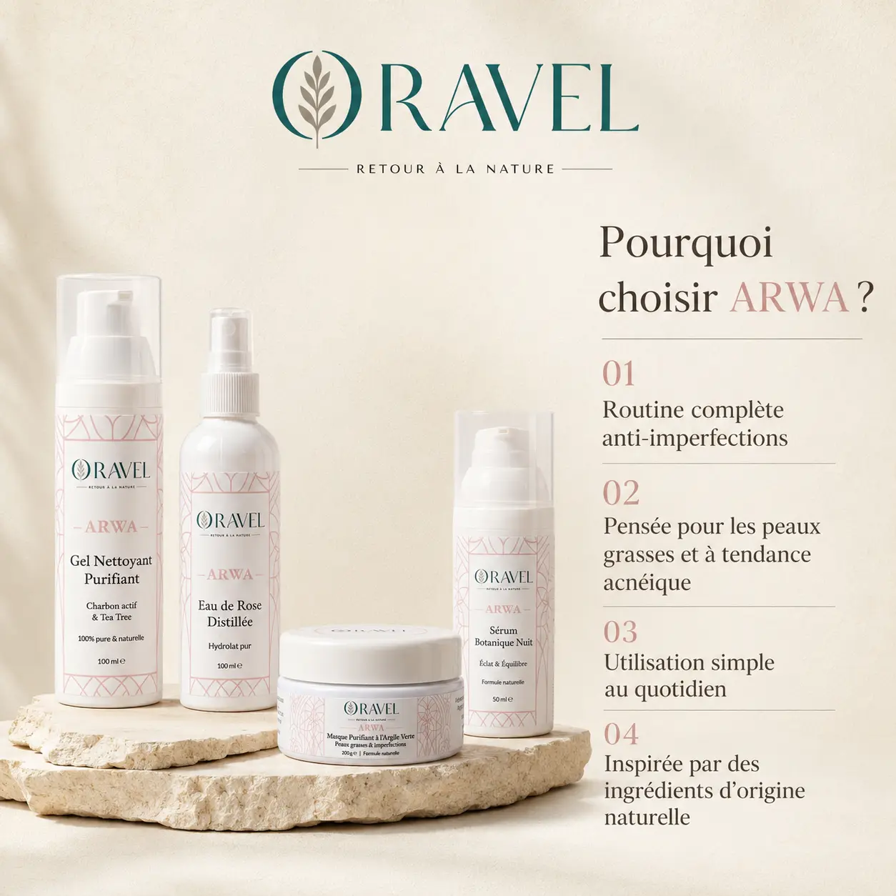ARWA – Gamme Purifiante & Équilibrante
