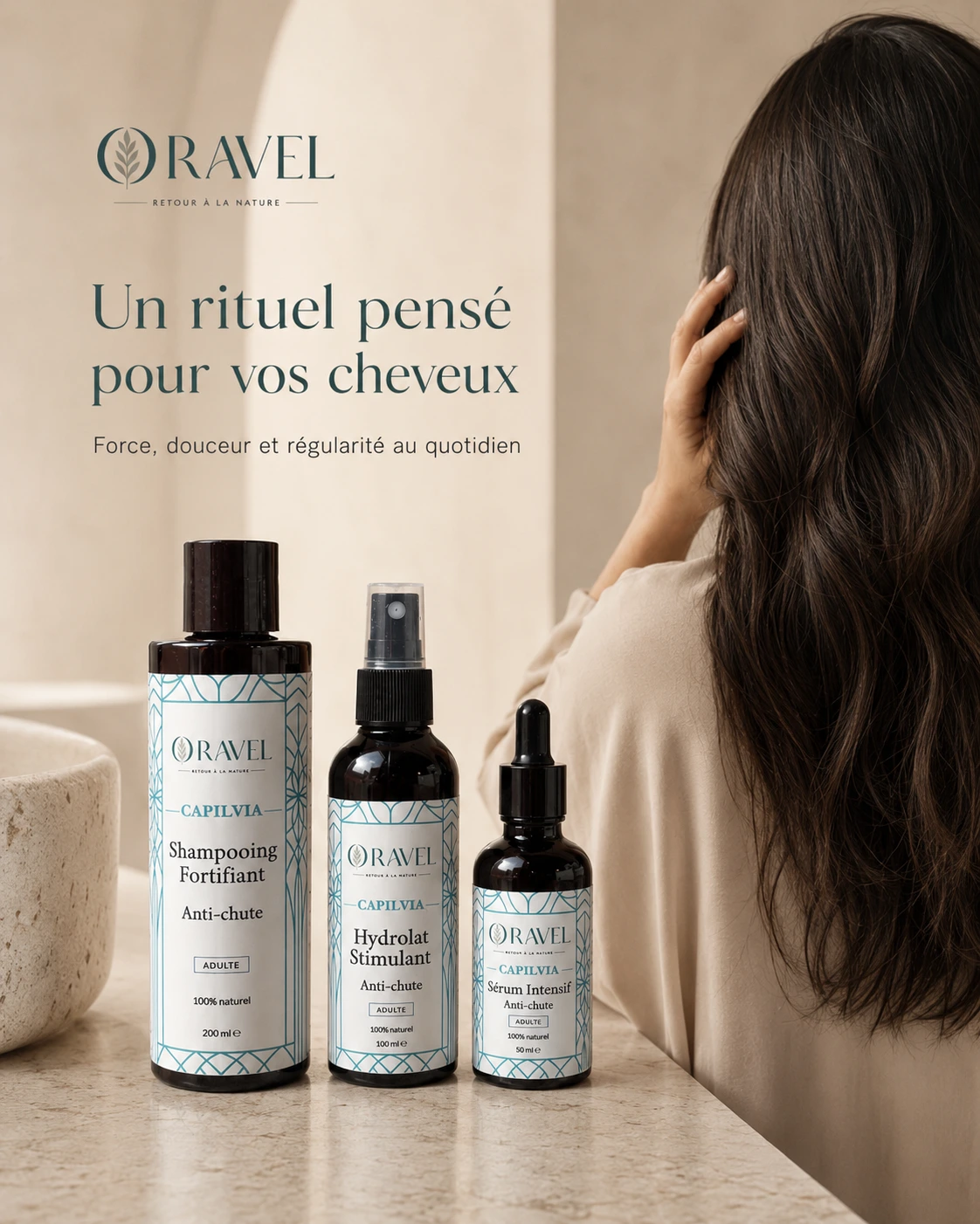 CAPILVIA – Gamme Anti-Chute & Renforcement Capillaire