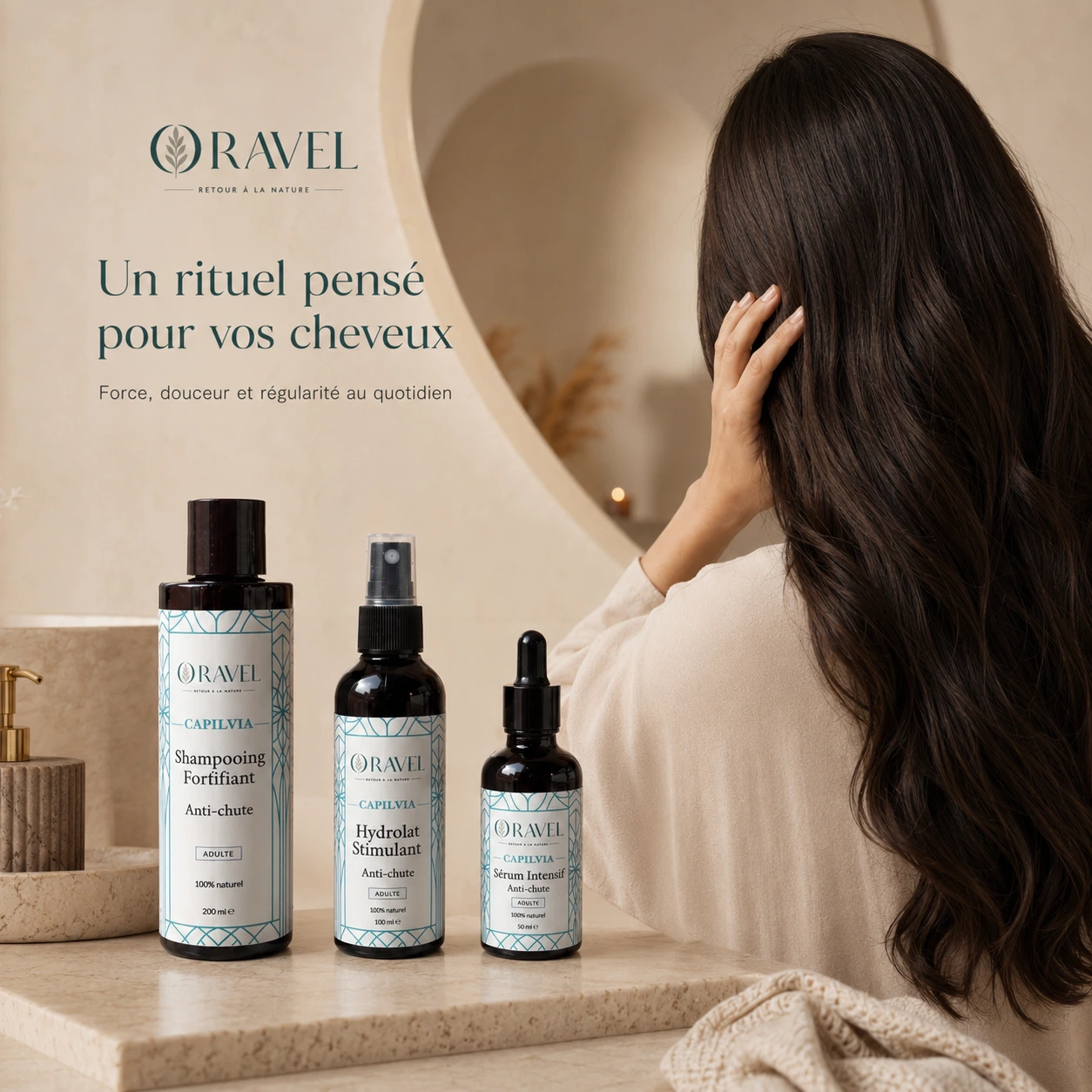 CAPILVIA – Gamme Anti-Chute & Renforcement Capillaire