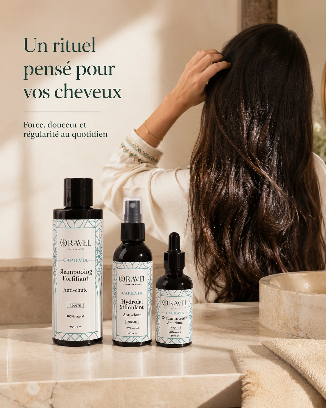 CAPILVIA – Gamme Anti-Chute & Renforcement Capillaire