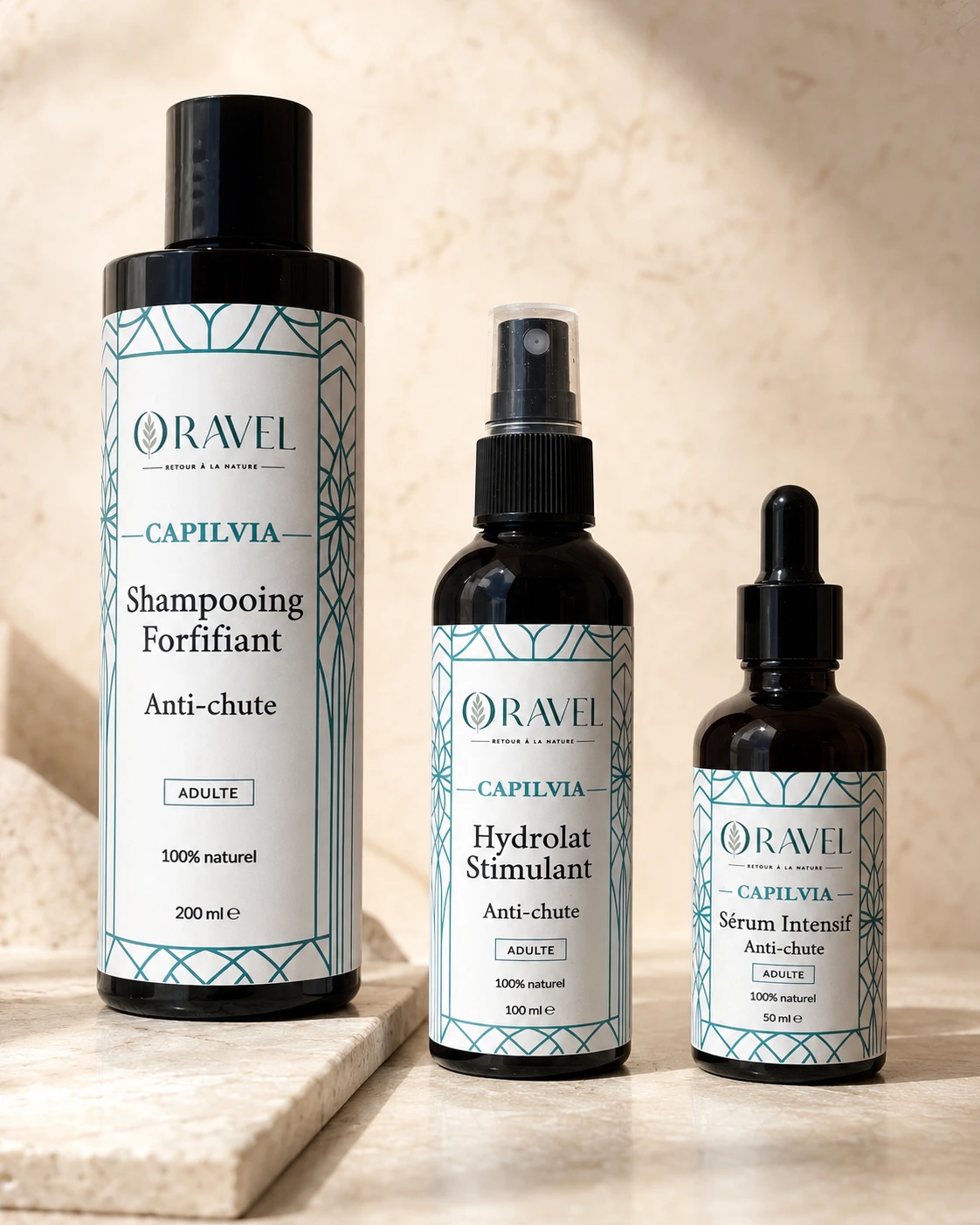 CAPILVIA – Gamme Anti-Chute & Renforcement Capillaire